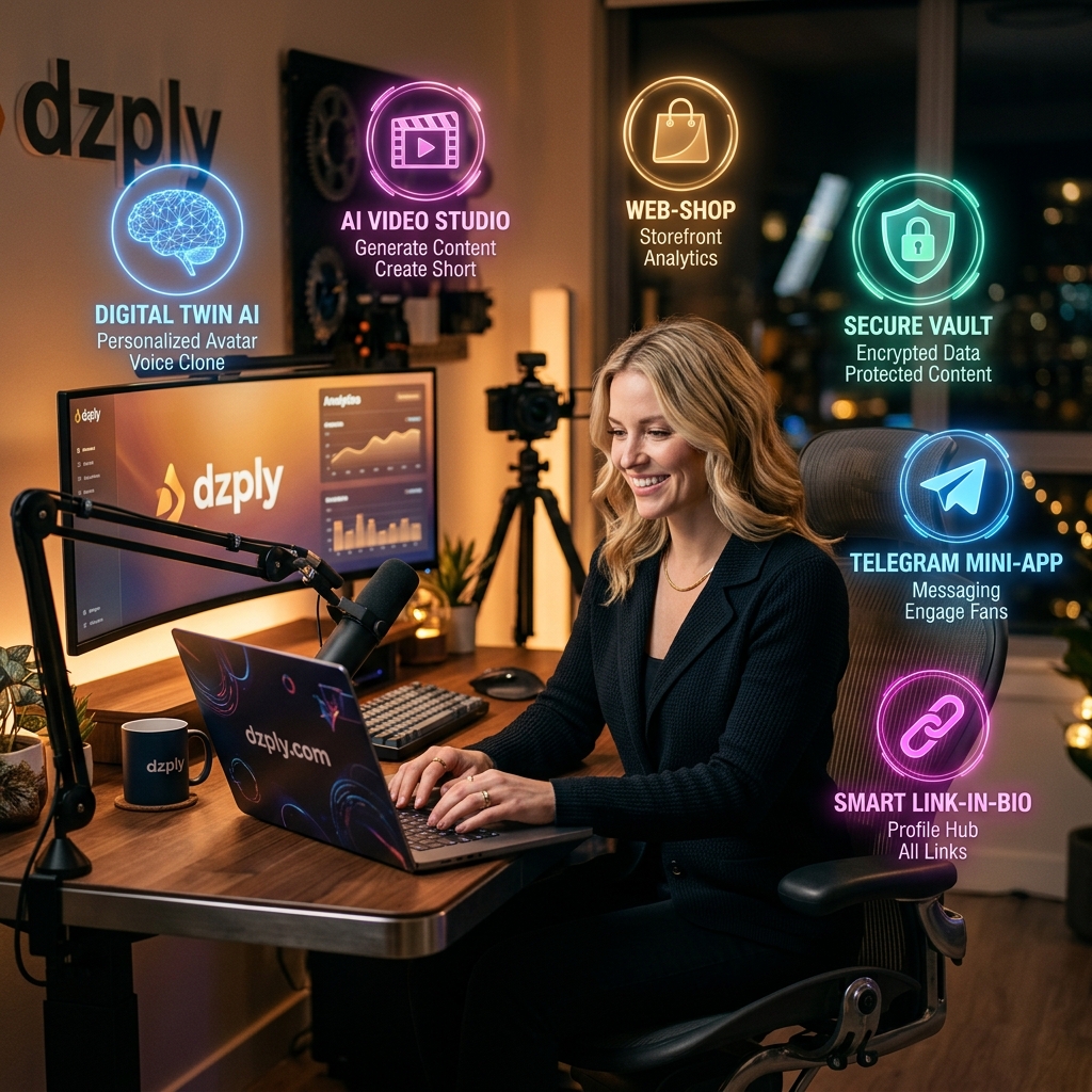 Blonde Female Creator & Agency Suite Overview
